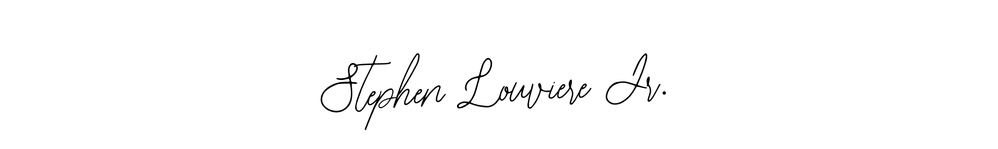 Design your own signature with our free online signature maker. With this signature software, you can create a handwritten (Bearetta-2O07w) signature for name Stephen Louviere Jr.. Stephen Louviere Jr. signature style 12 images and pictures png