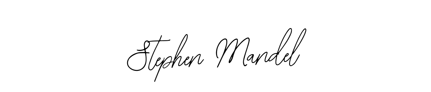 Use a signature maker to create a handwritten signature online. With this signature software, you can design (Bearetta-2O07w) your own signature for name Stephen Mandel. Stephen Mandel signature style 12 images and pictures png