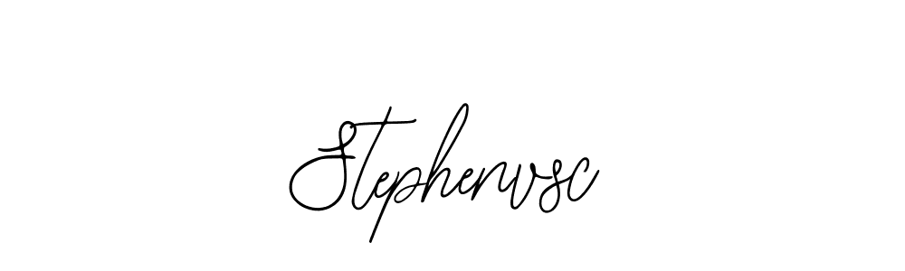 Stephenvsc stylish signature style. Best Handwritten Sign (Bearetta-2O07w) for my name. Handwritten Signature Collection Ideas for my name Stephenvsc. Stephenvsc signature style 12 images and pictures png