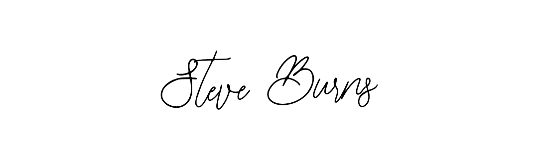 Make a beautiful signature design for name Steve Burns. With this signature (Bearetta-2O07w) style, you can create a handwritten signature for free. Steve Burns signature style 12 images and pictures png