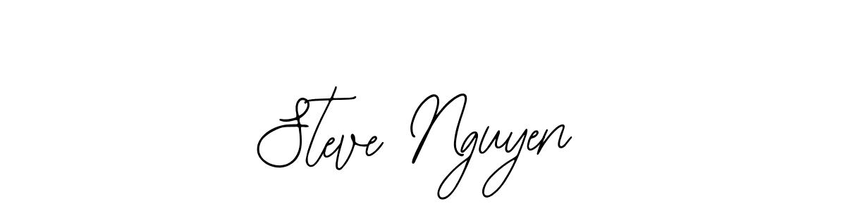 How to make Steve Nguyen signature? Bearetta-2O07w is a professional autograph style. Create handwritten signature for Steve Nguyen name. Steve Nguyen signature style 12 images and pictures png