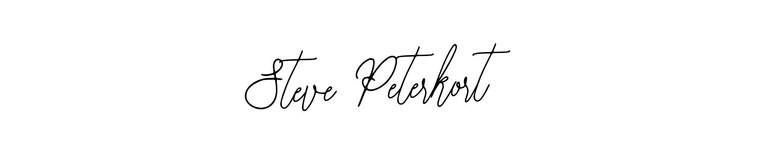 How to make Steve Peterkort signature? Bearetta-2O07w is a professional autograph style. Create handwritten signature for Steve Peterkort name. Steve Peterkort signature style 12 images and pictures png