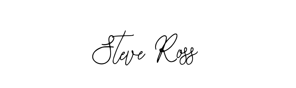 You should practise on your own different ways (Bearetta-2O07w) to write your name (Steve Ross) in signature. don't let someone else do it for you. Steve Ross signature style 12 images and pictures png