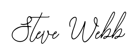Create a personalized artistic stamp with Steve Webb in Bearetta-2O07w font. Perfect for visual artists, designers, and influencers. Steve Webb signature style 12 images and pictures png