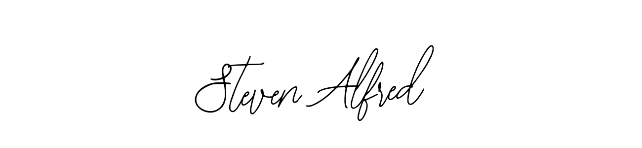 Design your own signature with our free online signature maker. With this signature software, you can create a handwritten (Bearetta-2O07w) signature for name Steven Alfred. Steven Alfred signature style 12 images and pictures png