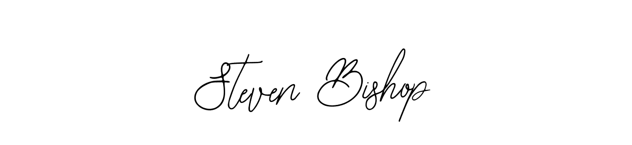 The best way (Bearetta-2O07w) to make a short signature is to pick only two or three words in your name. The name Steven Bishop include a total of six letters. For converting this name. Steven Bishop signature style 12 images and pictures png