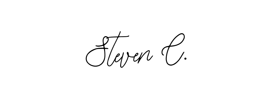 Bearetta-2O07w is a professional signature style that is perfect for those who want to add a touch of class to their signature. It is also a great choice for those who want to make their signature more unique. Get Steven C. name to fancy signature for free. Steven C. signature style 12 images and pictures png