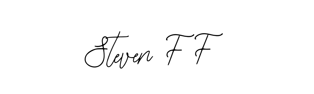 Also You can easily find your signature by using the search form. We will create Steven F F name handwritten signature images for you free of cost using Bearetta-2O07w sign style. Steven F F signature style 12 images and pictures png