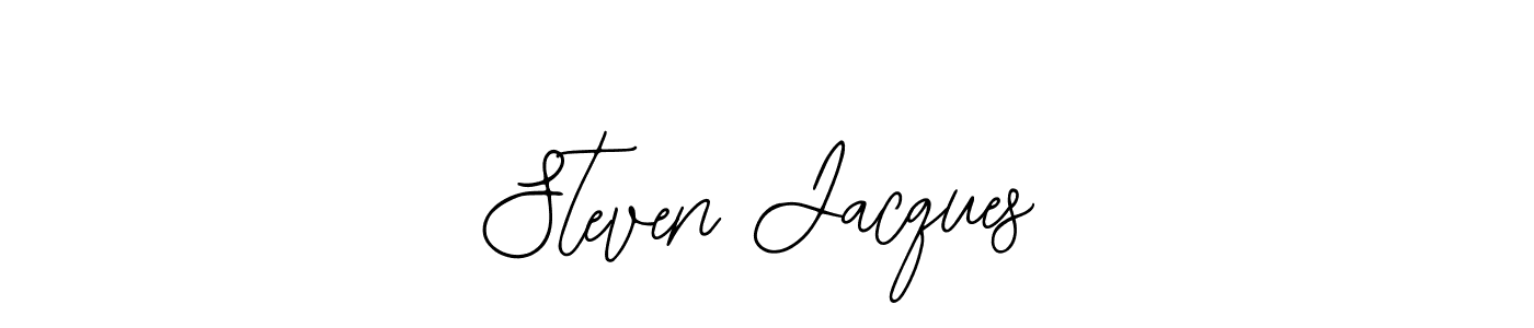 Bearetta-2O07w is a professional signature style that is perfect for those who want to add a touch of class to their signature. It is also a great choice for those who want to make their signature more unique. Get Steven Jacques name to fancy signature for free. Steven Jacques signature style 12 images and pictures png