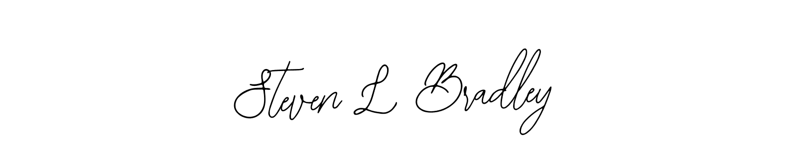 Design your own signature with our free online signature maker. With this signature software, you can create a handwritten (Bearetta-2O07w) signature for name Steven L Bradley. Steven L Bradley signature style 12 images and pictures png