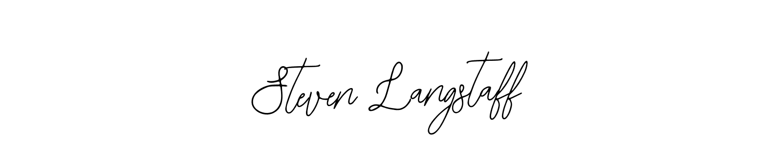 Once you've used our free online signature maker to create your best signature Bearetta-2O07w style, it's time to enjoy all of the benefits that Steven Langstaff name signing documents. Steven Langstaff signature style 12 images and pictures png