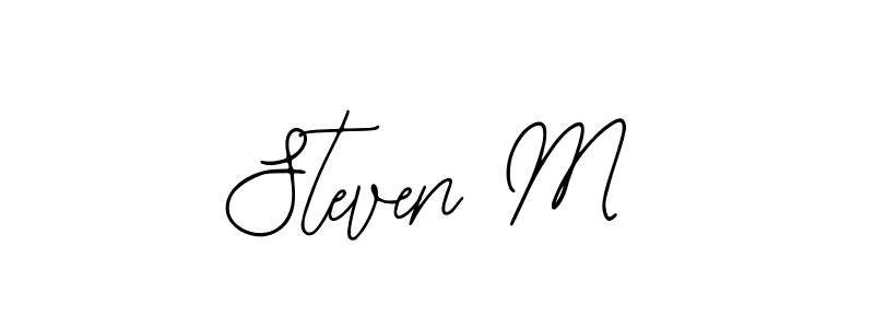 It looks lik you need a new signature style for name Steven M. Design unique handwritten (Bearetta-2O07w) signature with our free signature maker in just a few clicks. Steven M signature style 12 images and pictures png