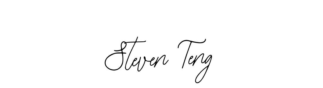 Also we have Steven Teng name is the best signature style. Create professional handwritten signature collection using Bearetta-2O07w autograph style. Steven Teng signature style 12 images and pictures png