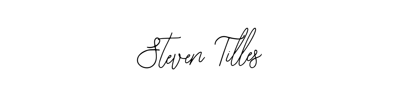 How to make Steven Tilles signature? Bearetta-2O07w is a professional autograph style. Create handwritten signature for Steven Tilles name. Steven Tilles signature style 12 images and pictures png