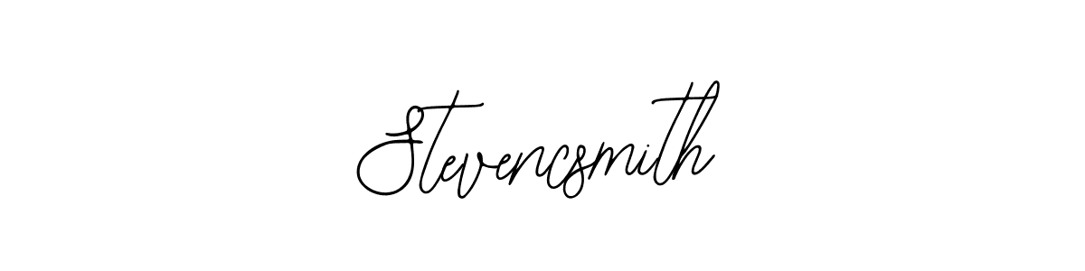 Bearetta-2O07w is a professional signature style that is perfect for those who want to add a touch of class to their signature. It is also a great choice for those who want to make their signature more unique. Get Stevencsmith name to fancy signature for free. Stevencsmith signature style 12 images and pictures png