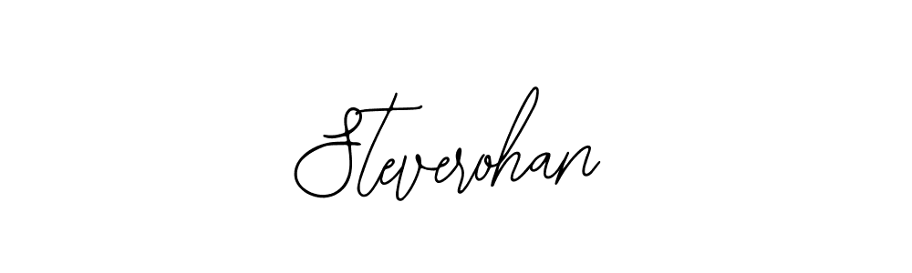 Create a beautiful signature design for name Steverohan. With this signature (Bearetta-2O07w) fonts, you can make a handwritten signature for free. Steverohan signature style 12 images and pictures png