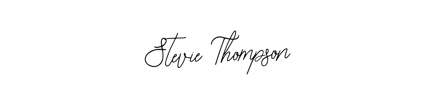 Bearetta-2O07w is a professional signature style that is perfect for those who want to add a touch of class to their signature. It is also a great choice for those who want to make their signature more unique. Get Stevie Thompson name to fancy signature for free. Stevie Thompson signature style 12 images and pictures png