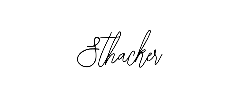 Make a beautiful signature design for name Sthacker. Use this online signature maker to create a handwritten signature for free. Sthacker signature style 12 images and pictures png