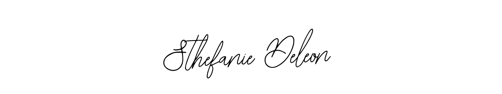 Make a short Sthefanie Deleon signature style. Manage your documents anywhere anytime using Bearetta-2O07w. Create and add eSignatures, submit forms, share and send files easily. Sthefanie Deleon signature style 12 images and pictures png