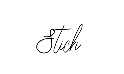 The best way (Bearetta-2O07w) to make a short signature is to pick only two or three words in your name. The name Stich include a total of six letters. For converting this name. Stich signature style 12 images and pictures png