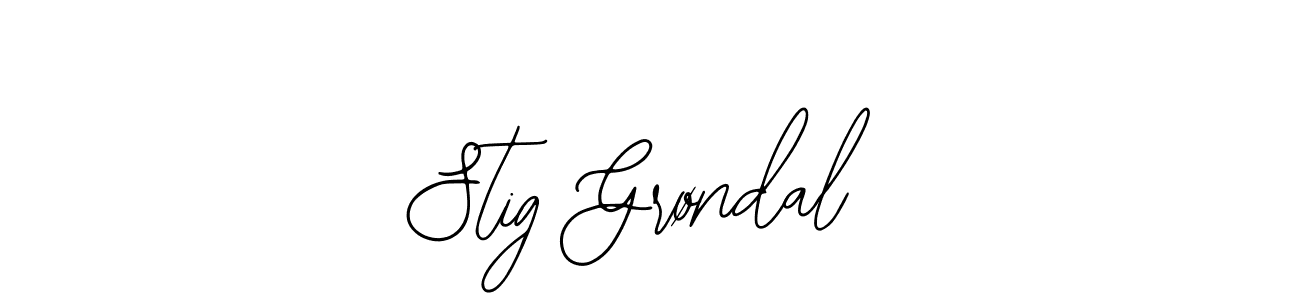 Create a beautiful signature design for name Stig Grøndal. With this signature (Bearetta-2O07w) fonts, you can make a handwritten signature for free. Stig Grøndal signature style 12 images and pictures png