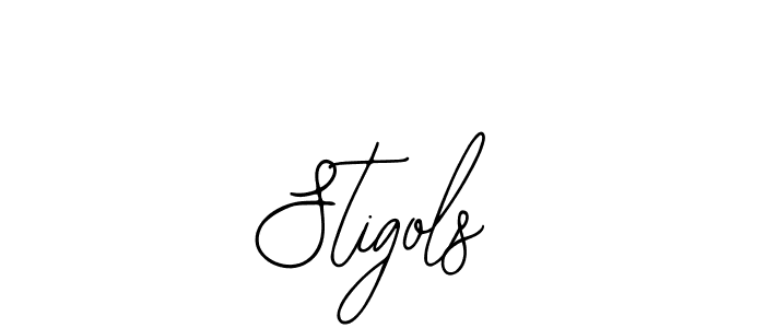 You should practise on your own different ways (Bearetta-2O07w) to write your name (Stigols) in signature. don't let someone else do it for you. Stigols signature style 12 images and pictures png