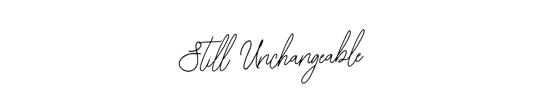 Make a beautiful signature design for name Still Unchangeable. With this signature (Bearetta-2O07w) style, you can create a handwritten signature for free. Still Unchangeable signature style 12 images and pictures png