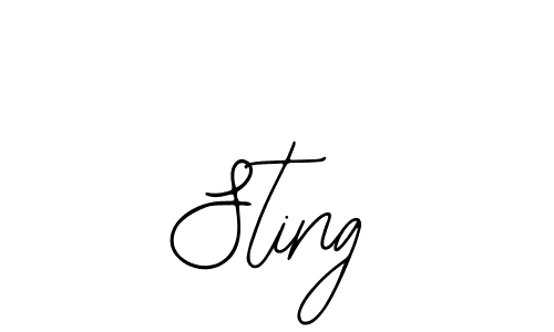 Make a beautiful signature design for name Sting. Use this online signature maker to create a handwritten signature for free. Sting signature style 12 images and pictures png