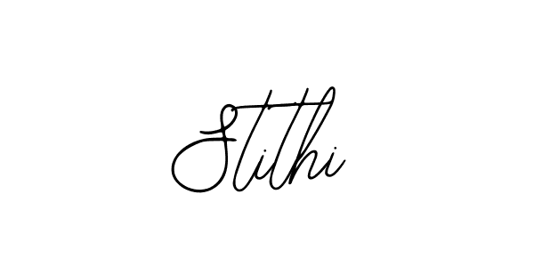 Design your own signature with our free online signature maker. With this signature software, you can create a handwritten (Bearetta-2O07w) signature for name Stithi. Stithi signature style 12 images and pictures png