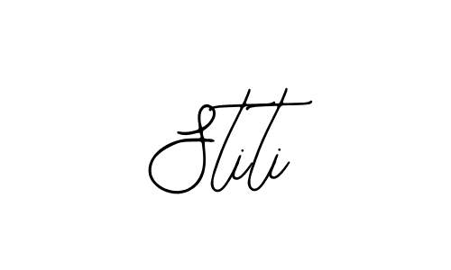How to Draw Stiti signature style? Bearetta-2O07w is a latest design signature styles for name Stiti. Stiti signature style 12 images and pictures png
