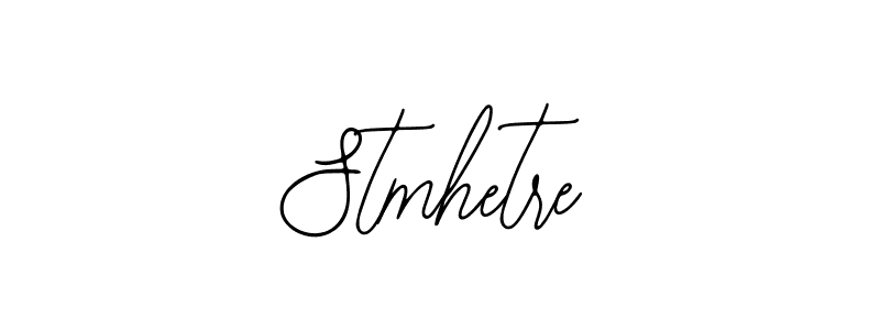 if you are searching for the best signature style for your name Stmhetre. so please give up your signature search. here we have designed multiple signature styles  using Bearetta-2O07w. Stmhetre signature style 12 images and pictures png