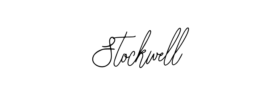 How to make Stockwell name signature. Use Bearetta-2O07w style for creating short signs online. This is the latest handwritten sign. Stockwell signature style 12 images and pictures png