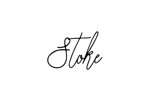 Stoke stylish signature style. Best Handwritten Sign (Bearetta-2O07w) for my name. Handwritten Signature Collection Ideas for my name Stoke. Stoke signature style 12 images and pictures png