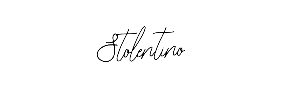 Also You can easily find your signature by using the search form. We will create Stolentino name handwritten signature images for you free of cost using Bearetta-2O07w sign style. Stolentino signature style 12 images and pictures png