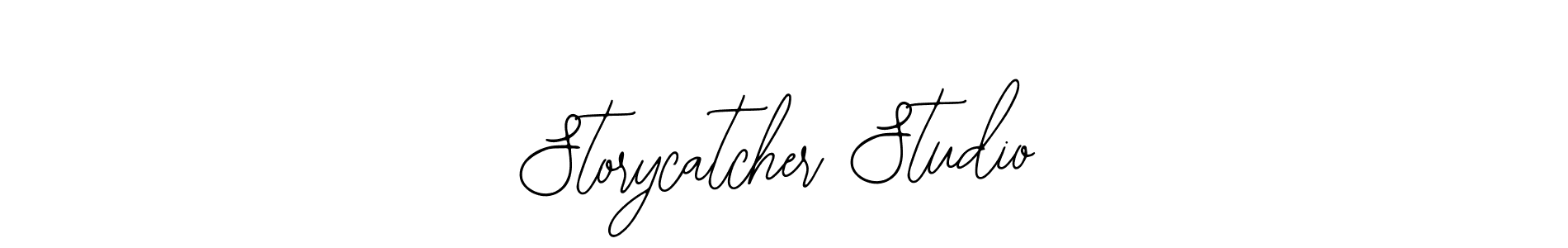Storycatcher Studio stylish signature style. Best Handwritten Sign (Bearetta-2O07w) for my name. Handwritten Signature Collection Ideas for my name Storycatcher Studio. Storycatcher Studio signature style 12 images and pictures png