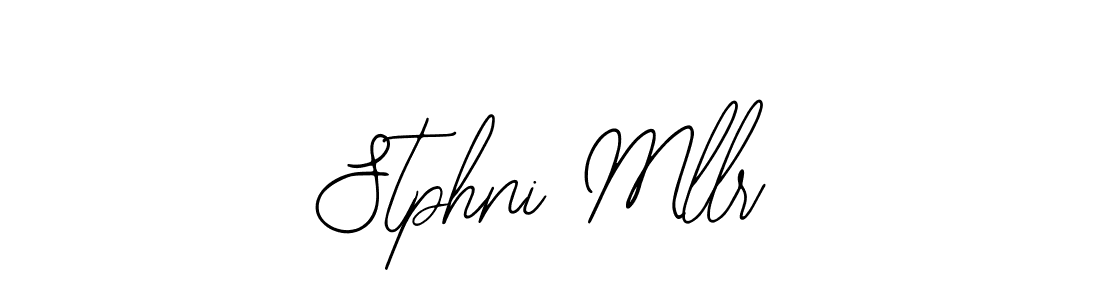 Create a beautiful signature design for name Stphni Mllr. With this signature (Bearetta-2O07w) fonts, you can make a handwritten signature for free. Stphni Mllr signature style 12 images and pictures png