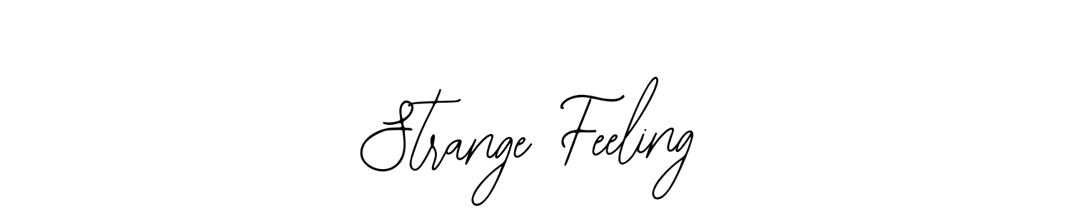 Strange Feeling stylish signature style. Best Handwritten Sign (Bearetta-2O07w) for my name. Handwritten Signature Collection Ideas for my name Strange Feeling. Strange Feeling signature style 12 images and pictures png