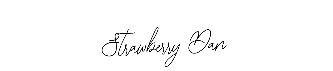 You should practise on your own different ways (Bearetta-2O07w) to write your name (Strawberry Dan) in signature. don't let someone else do it for you. Strawberry Dan signature style 12 images and pictures png