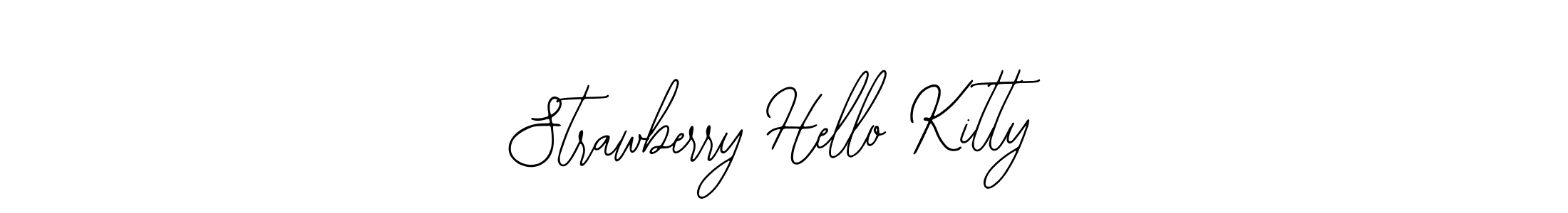 Design your own signature with our free online signature maker. With this signature software, you can create a handwritten (Bearetta-2O07w) signature for name Strawberry Hello Kitty. Strawberry Hello Kitty signature style 12 images and pictures png