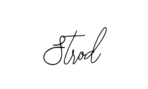 Make a beautiful signature design for name Strod. With this signature (Bearetta-2O07w) style, you can create a handwritten signature for free. Strod signature style 12 images and pictures png