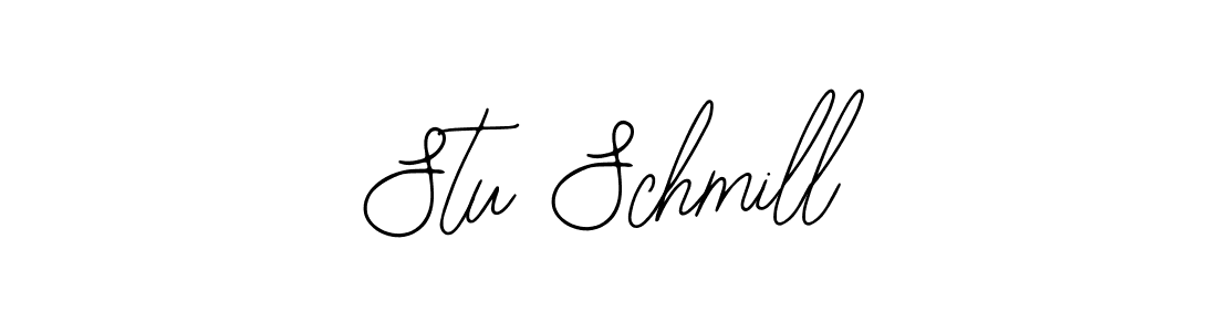 Bearetta-2O07w is a professional signature style that is perfect for those who want to add a touch of class to their signature. It is also a great choice for those who want to make their signature more unique. Get Stu Schmill name to fancy signature for free. Stu Schmill signature style 12 images and pictures png