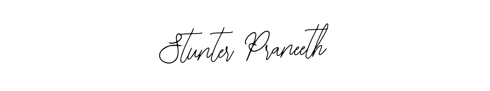 Make a beautiful signature design for name Stunter Praneeth. Use this online signature maker to create a handwritten signature for free. Stunter Praneeth signature style 12 images and pictures png