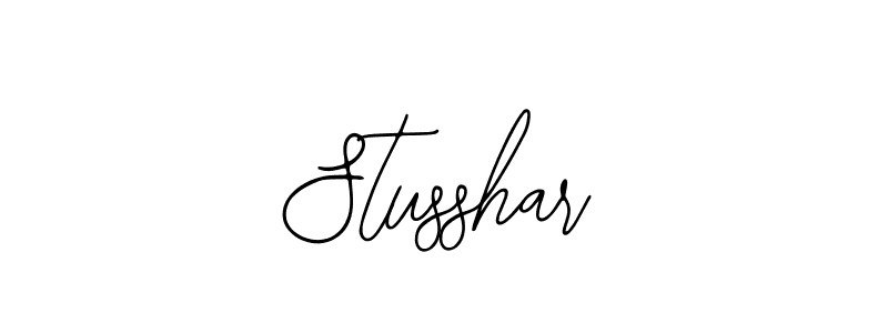 How to make Stusshar signature? Bearetta-2O07w is a professional autograph style. Create handwritten signature for Stusshar name. Stusshar signature style 12 images and pictures png