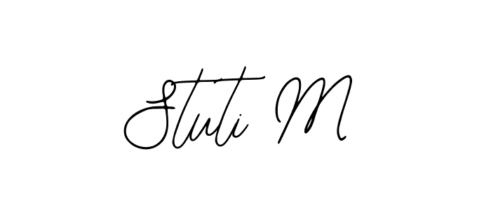 Make a beautiful signature design for name Stuti M. Use this online signature maker to create a handwritten signature for free. Stuti M signature style 12 images and pictures png