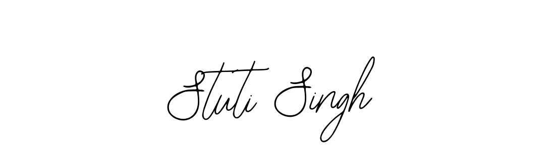 Stuti Singh stylish signature style. Best Handwritten Sign (Bearetta-2O07w) for my name. Handwritten Signature Collection Ideas for my name Stuti Singh. Stuti Singh signature style 12 images and pictures png