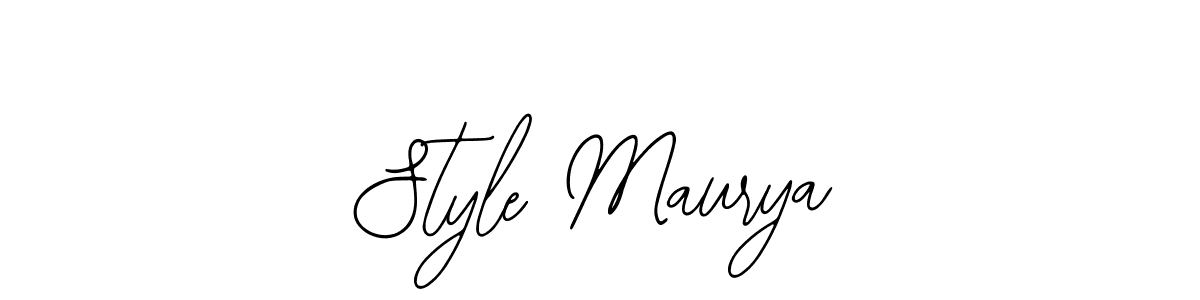 if you are searching for the best signature style for your name Style Maurya. so please give up your signature search. here we have designed multiple signature styles  using Bearetta-2O07w. Style Maurya signature style 12 images and pictures png