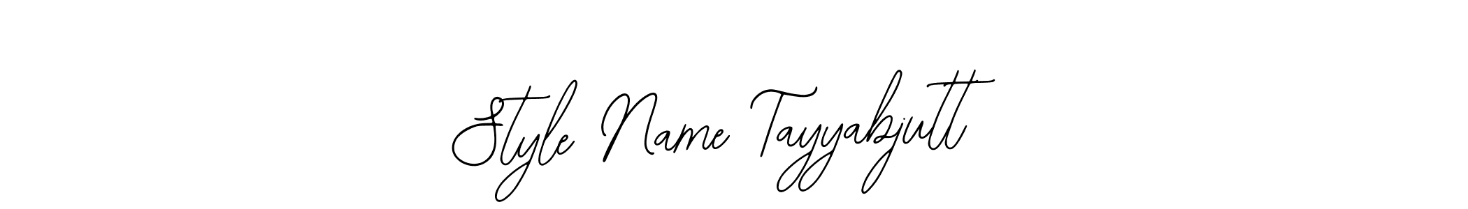 Style Name Tayyabjutt stylish signature style. Best Handwritten Sign (Bearetta-2O07w) for my name. Handwritten Signature Collection Ideas for my name Style Name Tayyabjutt. Style Name Tayyabjutt signature style 12 images and pictures png