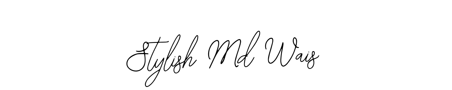 Also we have Stylish Md Wais name is the best signature style. Create professional handwritten signature collection using Bearetta-2O07w autograph style. Stylish Md Wais signature style 12 images and pictures png