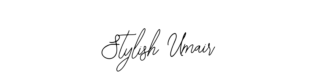 You should practise on your own different ways (Bearetta-2O07w) to write your name (Stylish Umair) in signature. don't let someone else do it for you. Stylish Umair signature style 12 images and pictures png