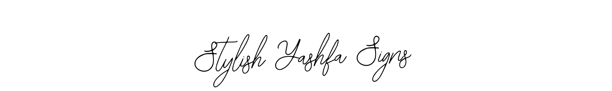 It looks lik you need a new signature style for name Stylish Yashfa Signs. Design unique handwritten (Bearetta-2O07w) signature with our free signature maker in just a few clicks. Stylish Yashfa Signs signature style 12 images and pictures png